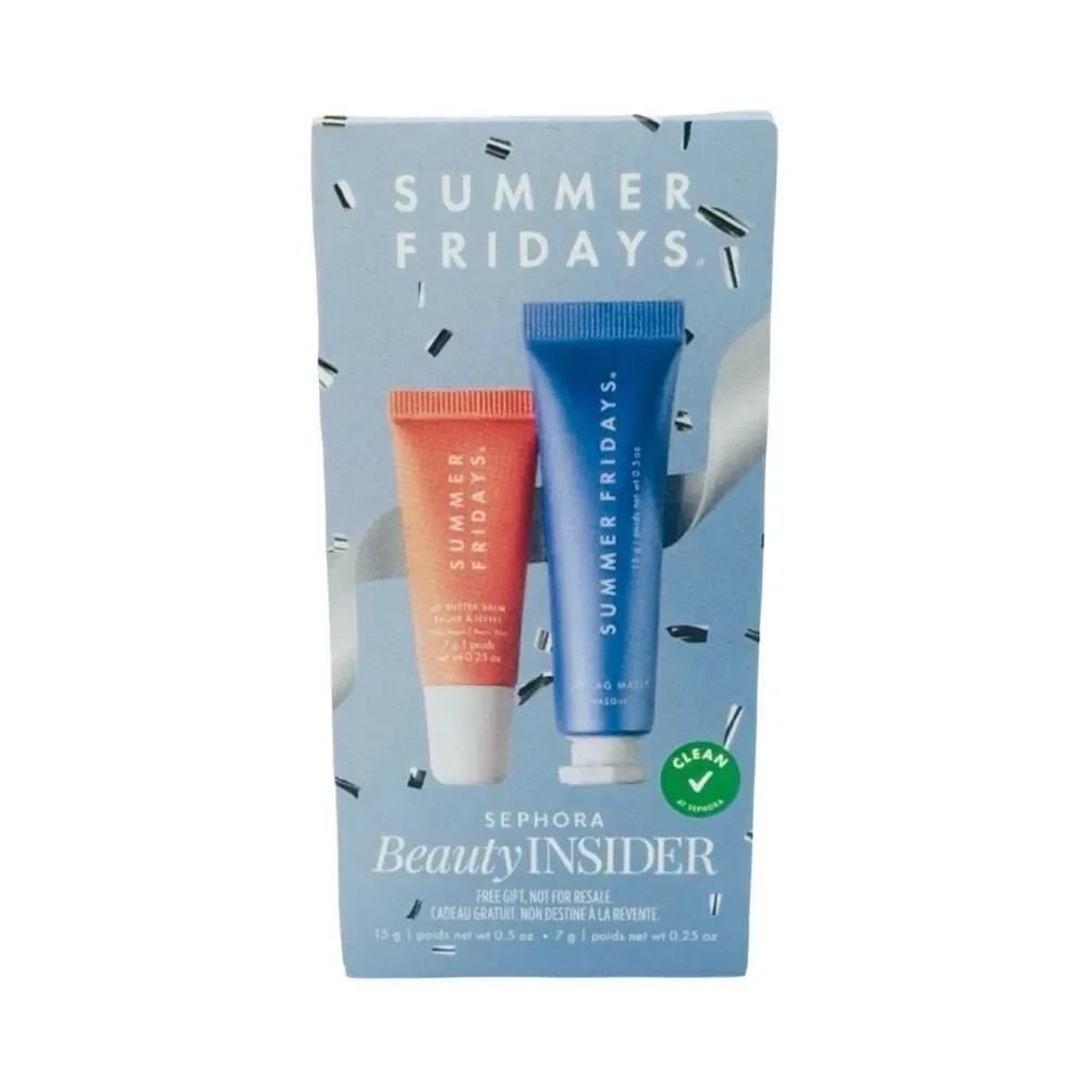 Summer Fridays Sephora Beauty Insider Birthday Gift - 3 Products